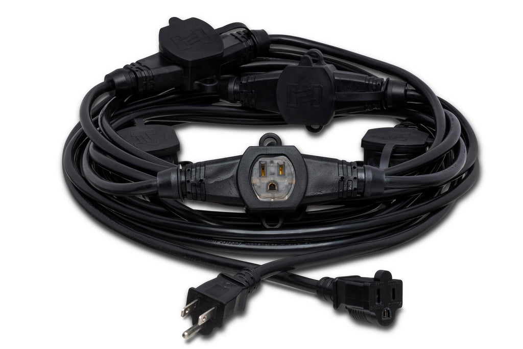 Hosa PDX-250 6-outlet Power Distribution Cord 50 foot