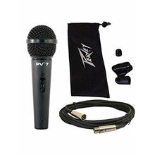 Load image into Gallery viewer, 4 Peavey PV 7 Microphone with XLR to XLR Cable