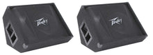 Load image into Gallery viewer, 2 Peavey PV 12M Pro Passive 12" Stage Monitor Speaker