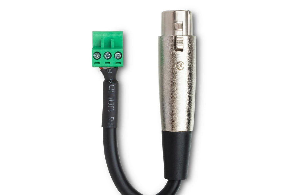 Hosa PHX-206F Phoenix PHX3F to XLR Female Adapter