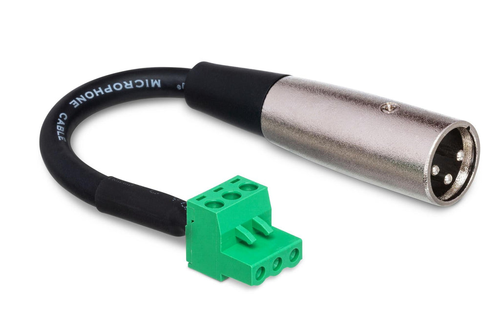 Hosa PHX-206M Phoenix PHX3F to XLR Male Adapter