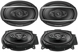 2 PAIRS PIONEER TS-A6960F 450W MAX 6