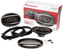 Load image into Gallery viewer, 4 Pack Pioneer TS-A6960F 6" x 9" Inch 3-Way TS Series Coaxial Car Speakers Car Audio Speakers Package TSA6960F