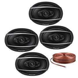 Pioneer (2 Pairs) TS-A6960F 4-Way 450 Watt 6