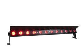 Antari PIXBAR12H 12x12W RGBWAU Pixel Control LED Bar with Barndoor