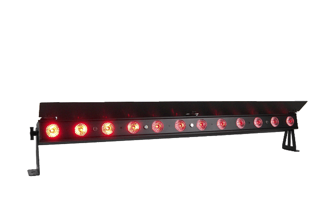 Antari PIXBAR12H 12x12W RGBWAU Pixel Control LED Bar with Barndoor