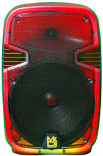 Load image into Gallery viewer, MR DJ PL12FLAME 12" Portable Translucent Bluetooth Speaker + Speaker Stand + LED Crystal Magic Ball
