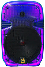Load image into Gallery viewer, MR DJ PL12FLAME 12" Portable Translucent Bluetooth Speaker + Speaker Stand + 7-LED Moving Head DJ Light