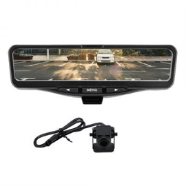 EchoMaster PMK-SP02 9” Full View Universal Mount Mirror Monitor and Ahd Camera