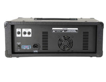 Load image into Gallery viewer, MR DJ PMX8500 3000 Watts Powered 8 Channel Mixer with Bluetooth + 2 15" 2way Speakers