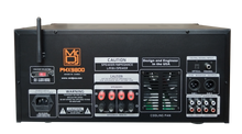 Load image into Gallery viewer, MR DJ PMX9800 5000W PA DJ Audio Mixer Powered Soundboard EQ DSP Bluetooth FM
