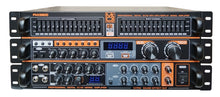 Load image into Gallery viewer, MR DJ PMX9800 5000W PA DJ Audio Mixer Powered Soundboard EQ DSP Bluetooth FM