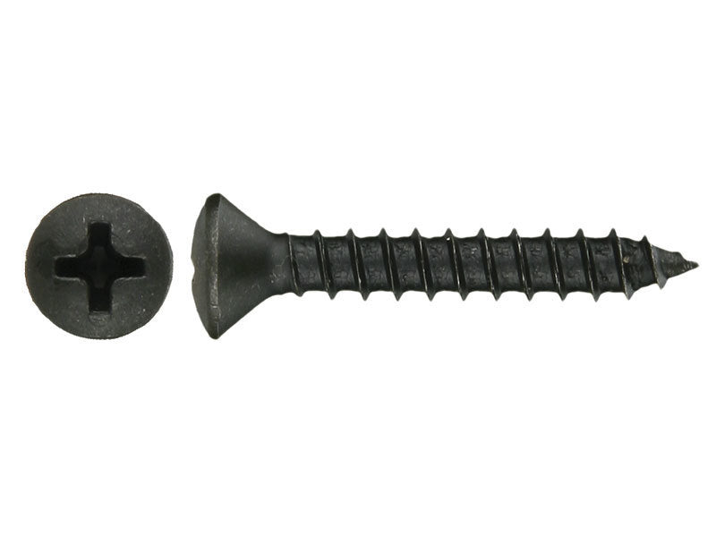 Install Bay POH81 Phillips Oval Head Screw #8 x 1 Inch - Box of 500