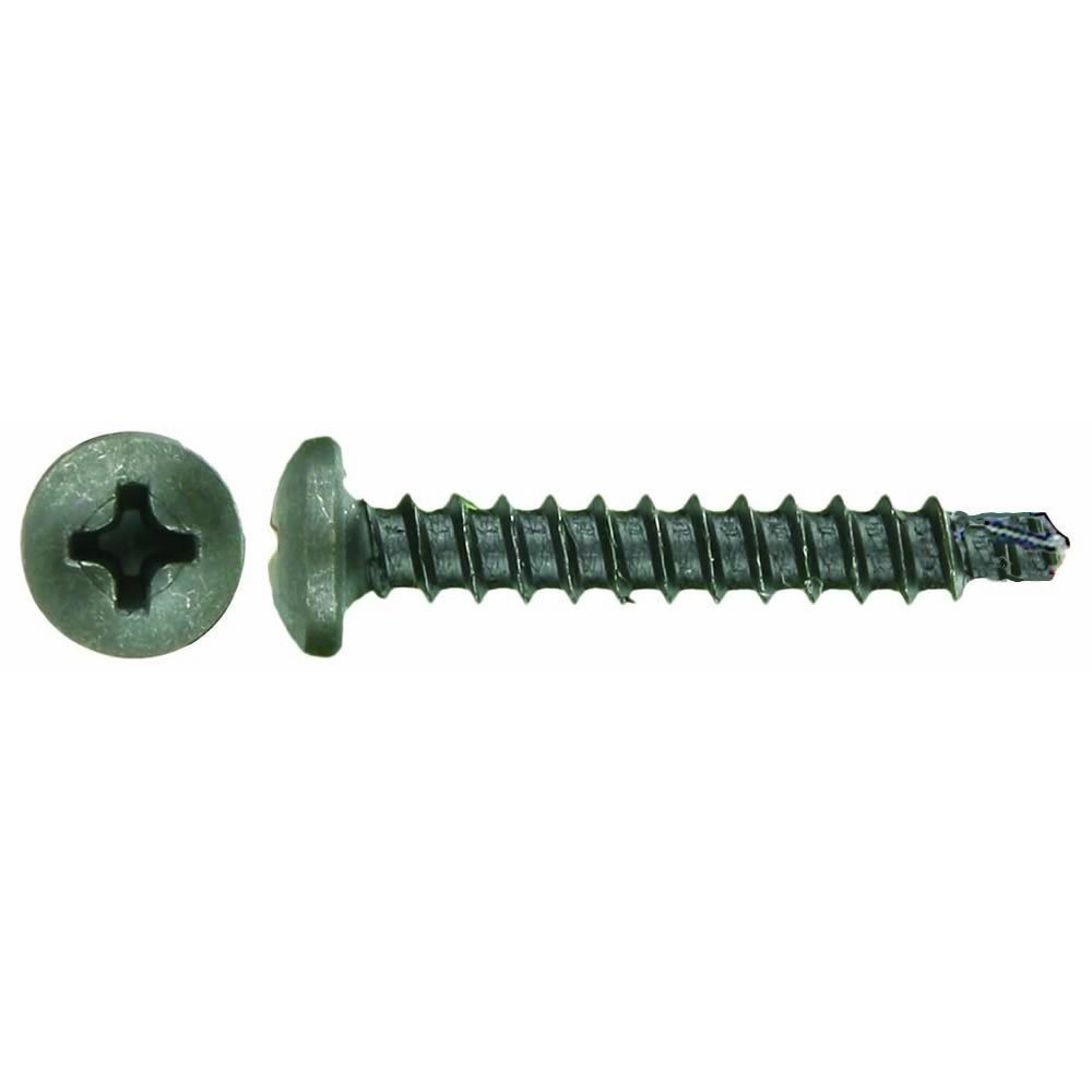 Install Bay PPHT8112 Phillips Pan Head Tek Screw #8 x 1 1/2 Inch - Box of 500