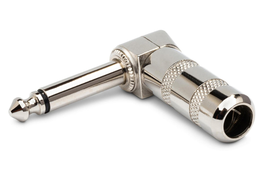 Hosa PRG-370 Right-angle 1/4 inch TS Cable-mount Connector