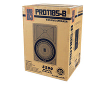 Load image into Gallery viewer, MR DJ PRO118S-B Powerful PRO PA DJ Single 18" Passive Speaker + Stand