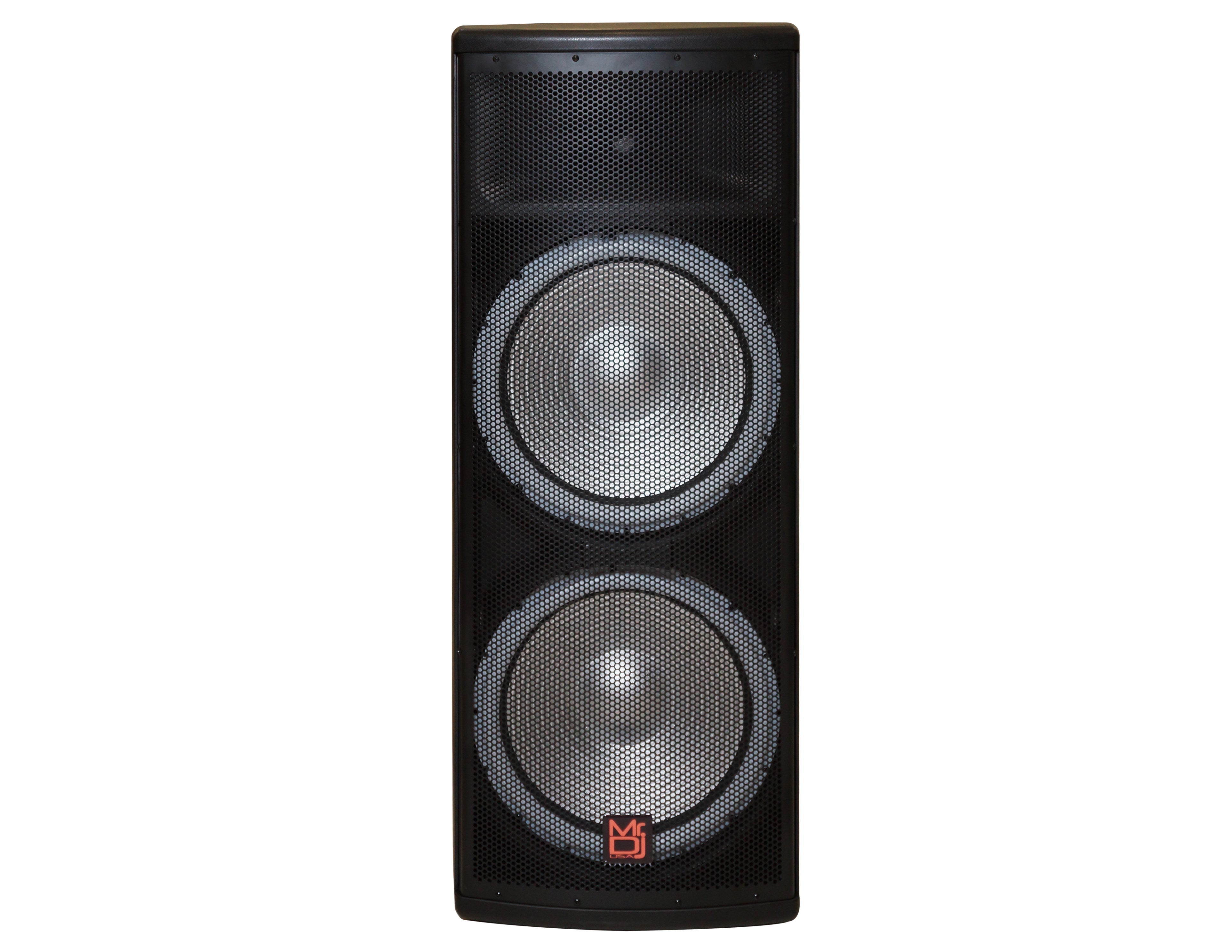 2 PRO215LED Professional Dual 2x15" PA DJ Bluetooth Powered Speaker