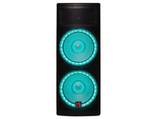 Load image into Gallery viewer, MR DJ PRO215LED Professional Dual 2x15" 5500W PA DJ Powered Bluetooth Speaker