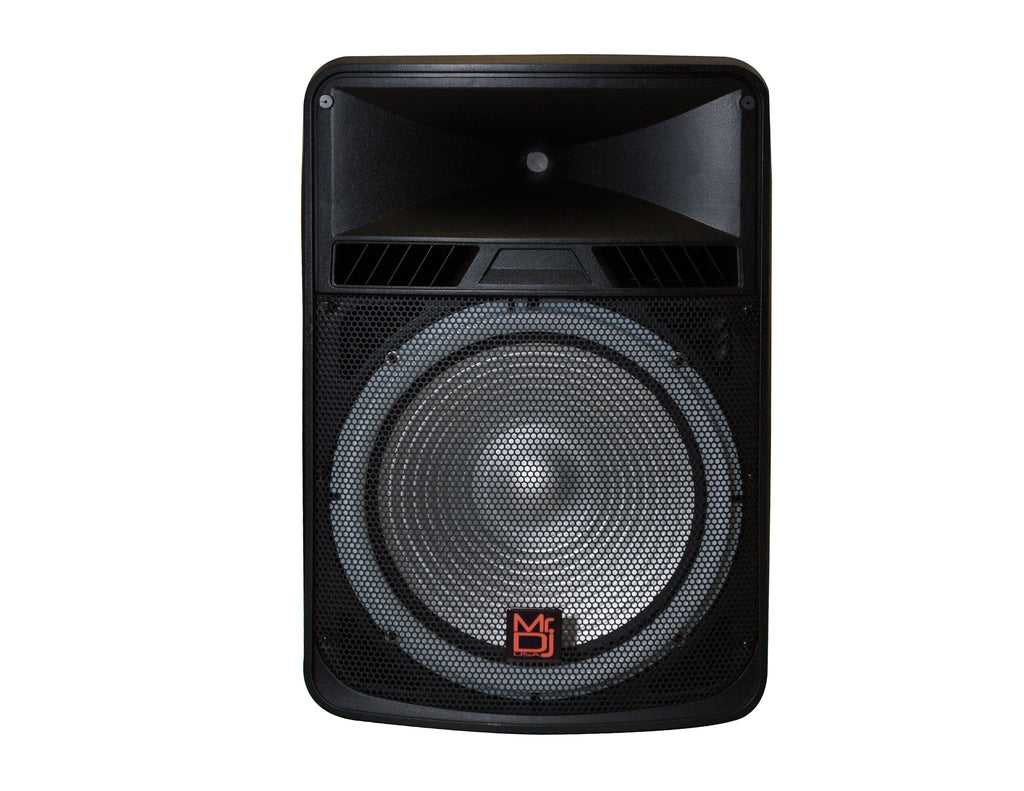 MR DJ PROBAT118 18" 4000W Power Bluetooth DJ Speaker Battery/Amplifier/SD/USB/FM