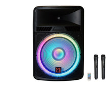 Load image into Gallery viewer, MR DJ PROBAT118 4000 Watts Power 18 Inch Speaker Built-in Battery + Speaker Stand
