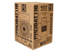 Load image into Gallery viewer, MR DJ PROBAT118 18" 4000W Max Power Bluetooth Speaker Built-in Battery + Speaker Stand