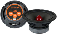 Load image into Gallery viewer, 2 DC Sound PROMID65P 6.5" 500W Mid-Range Aluminum Bullet Loudspeaker + Flat Box