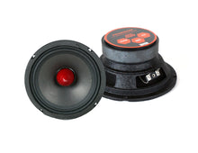 Load image into Gallery viewer, 2 DC Sound PROMID65P 6.5" 500W Mid-Range Aluminum Bullet Loudspeaker + Flat Box