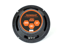 Load image into Gallery viewer, 2 DC Sound PROMID65P 6.5" 500W Mid-Range Aluminum Bullet Loudspeaker + Flat Box