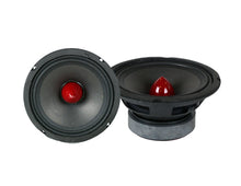 Load image into Gallery viewer, 2 DC Sound PROMID65P 6.5" 500W Mid-Range Aluminum Bullet Loudspeaker + Flat Box