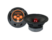 Load image into Gallery viewer, 2 DC Sound PROMID65P 6.5" 500W Mid-Range Aluminum Bullet Loudspeaker + Flat Box