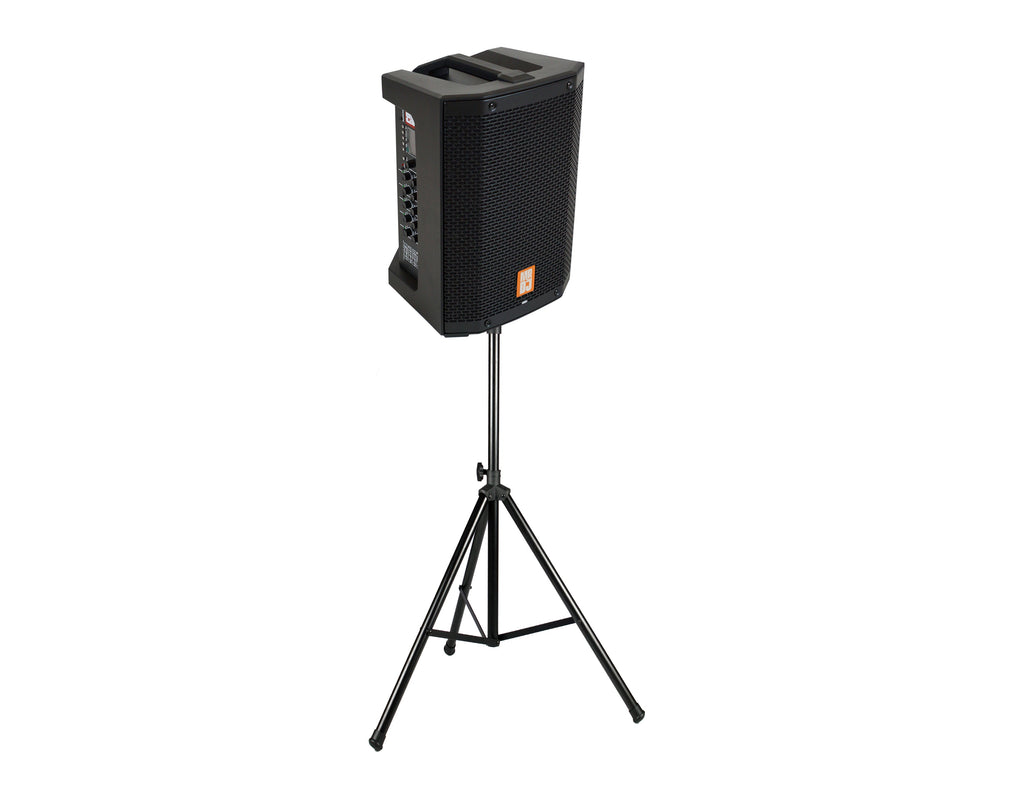 2 MR DJ PROX8PA PRO Battery Powered Active Portable PA Speaker All-in-One + Stand