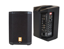 Load image into Gallery viewer, 2 MR DJ PROX8PA PRO Battery Powered Active Portable PA Speaker All-in-One + Stand