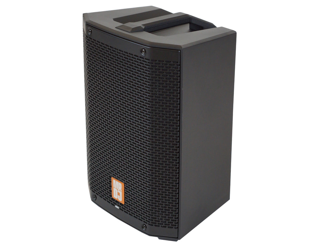 2 MR DJ PROX8PA PRO Battery Powered Active Portable PA Speaker All-in-One Array System