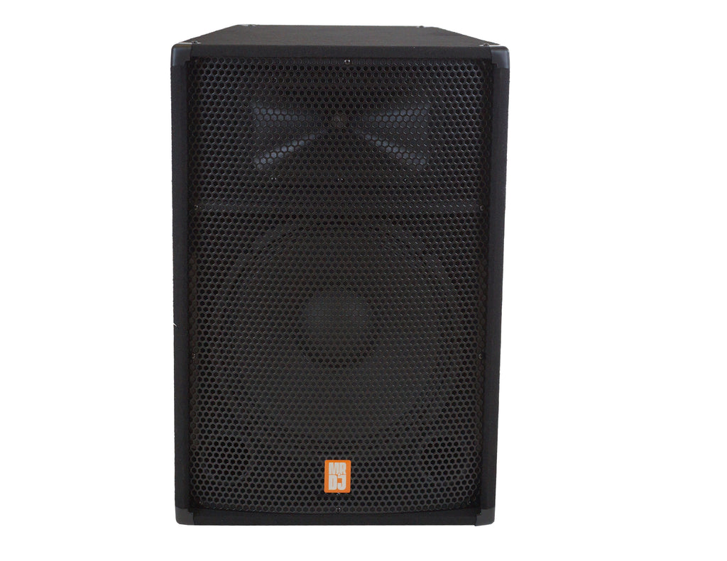 MR DJ PSS1700 Single 15" Passive 2-Way DJ/PA PRO Audio Loudspeaker