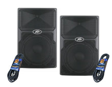 Load image into Gallery viewer, 2 PVXP12 DSP 12" 980W Powered Speaker 1.4" Driver+ Speaker Stand+ XLR Cable