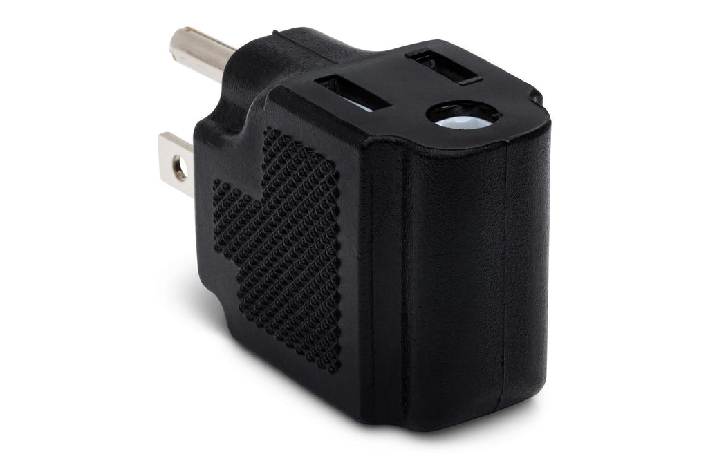 Hosa PWA-486 NEMA 5-15P to NEMA 5-15P Right-angle Adaptor