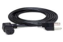 Load image into Gallery viewer, Hosa PWC-148R Right-angle IEC C13 Power Cord 8 feet
