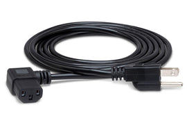 Hosa PWC-143R Right-angle IEC C13 Power Cable 3 feet