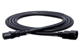 Hosa PWL-408 IEC C14 to IEC C13 Extension Cord 8 foot