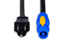 Load image into Gallery viewer, Hosa PWN-210 NEMA 5-15P to Neutrik powerCON NAC3FCA Power Cord 10 foot