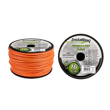 Load image into Gallery viewer, Install Bay PWOR16500 Primary Wire 16 Gauge All Copper Orange Coil - 500 ft