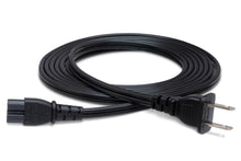 Load image into Gallery viewer, Hosa PWP-426 NEMA 1-15P to IEC C7 Power Cord 8 foot