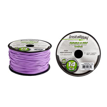 Load image into Gallery viewer, Install Bay PWPL14500 Primary Wire 14 Gauge All Copper Purple Coil - 500 ft