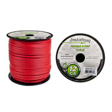 Load image into Gallery viewer, Install Bay PWRD12500 Primary Wire 12 Gauge All Copper Red Coil - 500 ft