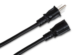 Hosa PWX-408 14-gauge NEMA 5-15P to NEMA 5-15R Power Extension Cord 8 foot