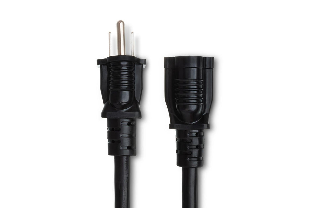 Hosa PWX-4100 14-gauge NEMA 5-15P to NEMA 5-15R Power Extension Cord 100 foot