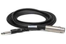 Load image into Gallery viewer, Hosa PXF-102 XLR Female to 1/4" TS Male Unbalanced Interconnect Cable 2 foot