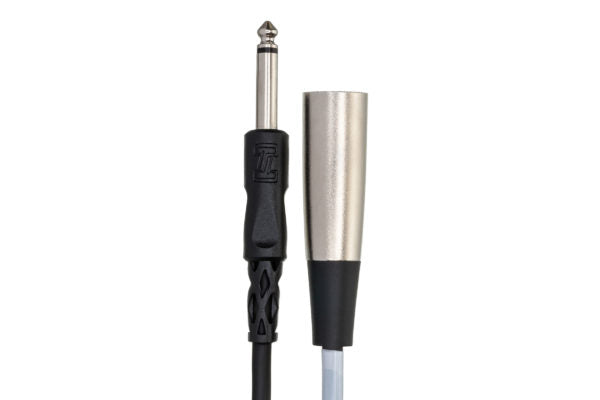Hosa PXM-103 Unbalanced Interconnect Cable 1/4" TS Male to XLR Male 3 foot