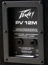 Load image into Gallery viewer, Peavey PV 12M Pro Passive 12" Stage Monitor Speaker