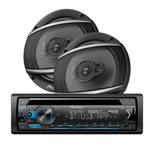 Load image into Gallery viewer, Pioneer DEH-S4220BT 1 DIN CD Receiver Built-in Bluetooth &amp; TS-A652F 6.5" speaker